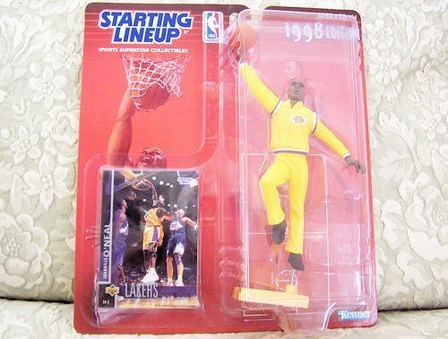 Preisvergleich Produktbild 1998 NBA Starting Lineup - Shaquille O'Neal by Hasbro / Kenner