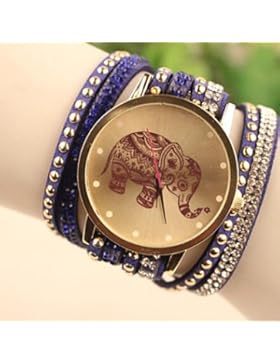 Schöne Uhren, Elefanten Südkorea-Uhr Mode Damen
