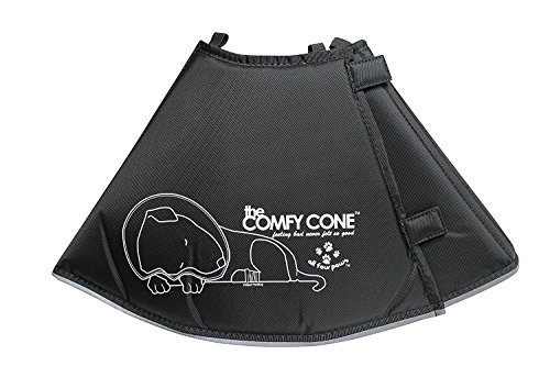 The-Comfy-Cone-Pet-Recovery-Collar-by-All-Four-Paws-Medium-Extra-Long-Black