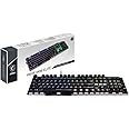 MSI Vigor GK50 Elite Box White Clavier Gaming Mécanique AZERTY FR, Switches Clicky, Touches Ergonomiques, Finition Métal Bros