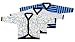 Baby Grow Full Sleeve Front Open Kids Vest-Jhabla-Set Of 3 Unisex Print (12-18 Months Color may Vary) RS.425.00