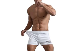 Muscle Alive Mens Gym Bodybuilding Workout Sports Shorts Fitness 3" Shorts Cotton