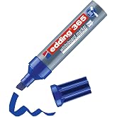 edding 365 beyaz yazı tahtası kalemi - mavi - 1 kalem - 2-7 mm kesik ucu