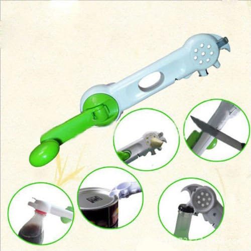 Multi Function New One Touch Kitchen CanDo 7 in 1 Function Bottle+Can+Jar Opener