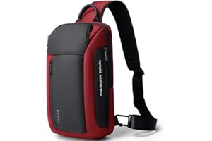 BANGE Sling Bag, Waterproof Men's Chest Bag Shoulder bags Crossbody Sling Backpack for Men