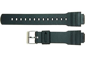 CHRISTIAN GAR BVC 5145 - Correa de Caucho 16 mm Compatible con CASIO AW-20, AW-42 y Otros Modelos