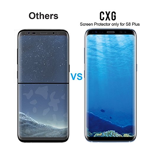 Galaxy S8 Plus Protector de Pantalla CXG Samsung S8 Plus Cristal Templado Full Cobertura Curvados 3D Screen Protector Anti-Rasgu os Film HD Vidrio Templado para Samsung Galaxy S8 Plus-Transparente reviews Galaxy S8 Plus Protector de Pantalla CXG Samsung S8 Plus Cristal Templado Full Cobertura Curvados 3D Screen Protector Anti-Rasgu os Film HD Vidrio Templado para Samsung Galaxy S8 Plus-Transparente