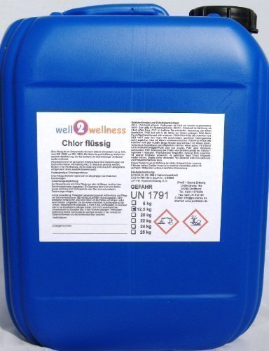 Chlor flüssig stabilisiert / stabilisierte Chlorbleichlauge 12,0 kg