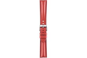 Morellato Bransoletka do zegarka, kolekcja sportowa, mod. Riding, z prawdziwej skóry, wodoodporna - A01X4749797 Taśma 18mm czerwony