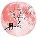 Produktbild MMLsure® Fluoreszierende Aufkleber,30cm 3D Liebe Mond Fluoreszierende Wandaufkleber Abnehmbare Glow In The Dark Sticker für Kleiderschränke Wand KühlschrankWandsticker Leuchtaufkleber,Rosa (C)