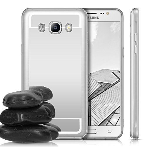 kwmobile Funda para Samsung Galaxy J5 2016 DUOS - Carcasa Protectora Trasera de TPU para m vil en Plateado con Efecto Espejo reviews kwmobile Funda para Samsung Galaxy J5 2016 DUOS - Carcasa Protectora Trasera de TPU para m vil en Plateado con Efecto Espejo