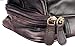 Genuine Leather Dopp Kit Shaving Accessory Toiletry Travel Wash Bag for Men (Vintage Brown)