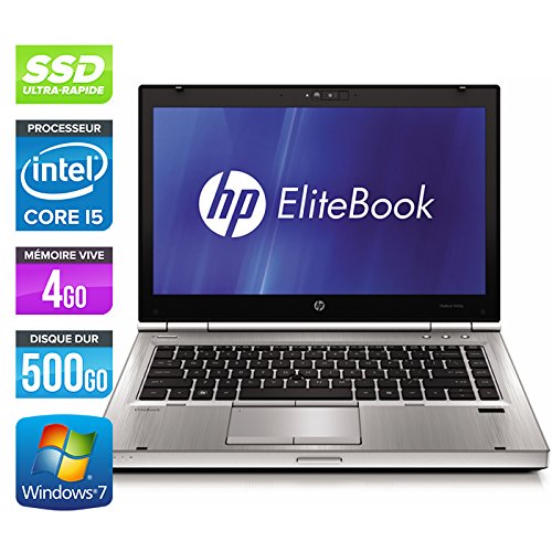 examen HP EliteBook 8470P - PC portable - 14'' - Gris (Intel Core i5-3210M / 2.50 GHz, 4 Go de RAM, Disque dur 500 Go SSD, Graveur DVD, Webcam, Wifi, Windows 7 Professionnel)