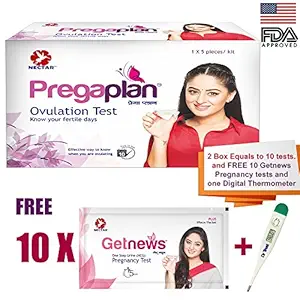Dr Trust Neclife Pregaplan One Step Ovulation Test Kits (Pack of 2)