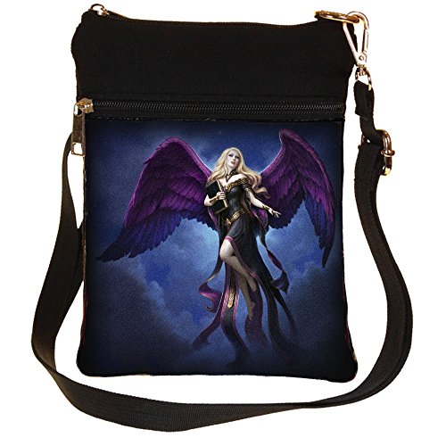 Dark Messenger Shoulder Bag by James Ryman