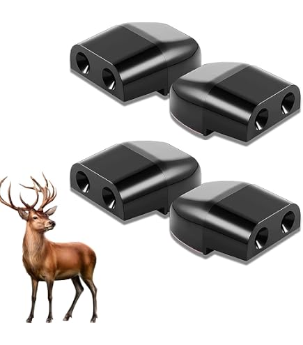 6 Sifflets Ultrason Anti-gibier Pour Voiture – Répulsif Faune Routier, Alerte Cerfs Et Animaux