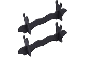WEBEEDY 2 pièces Support D'Épée Support Katana Support de Support D'Épée en de Samouraï Noir Affichage D'Épée de Gladiateur pour Katana Wakizashi Tanto Support Toutes Les Épées