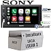 Produktbild Dacia Logan 2 MCV 2DIN - Autoradio Radio Sony XAV-AX1000-2DIN Bluetooth | Apple CarPlay | USB - Einbauzubehör - Einbauset