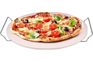 BBQ Collection Pietra a Forno - Cuocere Pizza, Pane, Toast, ecc. - Deliziosamente Croccante - ⌀ 33 cm