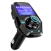 Produktbild Bluetooth FM Transmitter, OMORC KFZ Auto Radio Adapter Auto Bluetooth Freisprecheinrichtung Bluetooth USB Auto-Ladegerät Bluetooth Car Kit mit 2 USB Ladegerät, Einschalten / Ausschalten