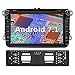 Produktbild YINUO 8 Zoll 2 Din Android 7.1.1Nougat 2GB RAM Quad Core Autoradio mit Bluetooth Moniceiver DVD GPS Navigation für VW Volkswagen SEAT Skoda Golf Polo Jetta Passat Touran mit Rückseiten -Kamera