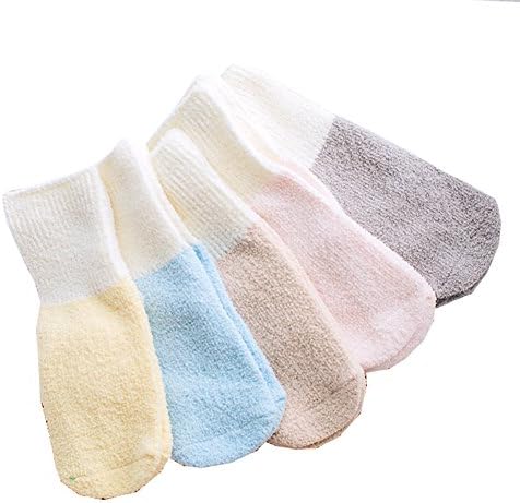 12 Pairs Pack Unisex Baby Infant Toddler Kids Winter Warm Fluffy Fuzzy Cuffed Socks Casual Anti-Slip 12-24,24-36 Month