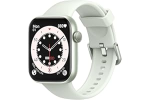 ACCLAFIT Reloj Inteligente Mujer Hombre, 1.85" Smartwatch con Llamadas Bluetooth, 140+ Modos Deportivos Smart Watch con SpO2/Pulsómetro/Monitor de Sueño/Podómetro, Impermeable IP68 Smart Watch Para Android iOS
