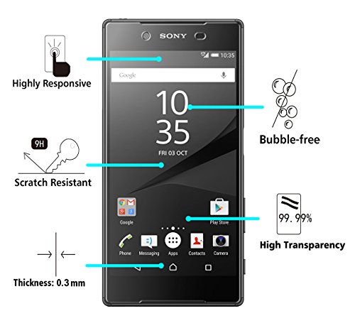 2 Pack Sony Xperia Z5 Protector de Pantalla iVoler 0 3mm Dureza 9H Protector de Pantalla de Vidrio Templado Cristal Protector para Sony Xperia Z5 -Dureza de Grado 9H Espesor 0 30 mm 2 5D Round Edge- Ultra-trasparente Anti-golpe Ajuste Perfecto No hay Burbujas - Garant a Incondicional de 18 Meses 2 Pack Sony Xperia Z5 Protector de Pantalla iVoler 0 3mm Dureza 9H Protector de Pantalla de Vidrio Templado Cristal Protector para Sony Xperia Z5 -Dureza de Grado 9H Espesor 0 30 mm 2 5D Round Edge- Ultra-trasparente Anti-golpe Ajuste Perfecto No hay Burbujas - Garant a Incondicional de 18 Meses