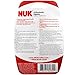 NUK Silicone Orthodontic Nipples, Size 1, Slow, 2 Pack