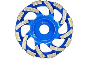 WERKMAX Disco de Diamante para Amoladora, ø 125 mm, con Segmentos de Diamante en Forma de Hoz