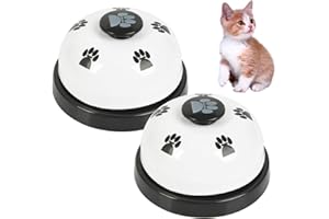 FOROREH 2pcs Trainingsglocken für Haustiere, Hund Türklingel für Puppy Katzentraining Toilet Töpfchen Trainings und Kommunikationsgerät