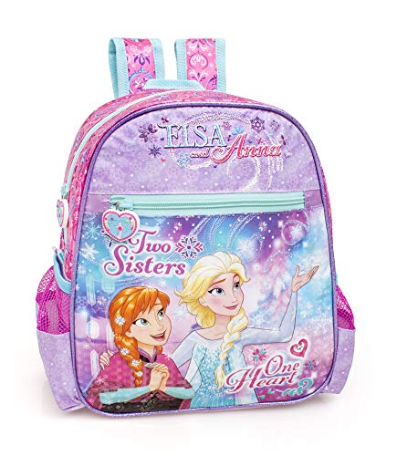 Preisvergleich Produktbild Disney Die Eiskönigin 59116 Kinder Rucksack, Schulrucksack, Polyester, 29 Centimeters, Mehrfarbig, Frozen, Anna, Elsa
