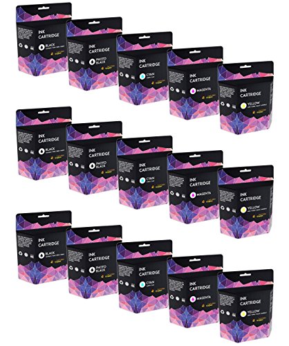 Cartridges Kingdom PGI-525 CLI-526 Pack de 15 Cartouches d encre compatibles pour Canon Pixma IP4800 IP4820 IP4840 IP4850 IP4870 IP4950 MG5120 MG5140 MG5150 MG5170 MG5220 MG5240 MG5250 MG5270 MG6120 MG6140 MG6150 MG6170 MG8120 MG8140 MG8150 MG8170 IX6520 IX6550 MX882 MX885 3BK 3PBK 3C 3M 3Y Cartridges Kingdom PGI-525 CLI-526 Pack de 15 Cartouches d encre compatibles pour Canon Pixma IP4800 IP4820 IP4840 IP4850 IP4870 IP4950 MG5120 MG5140 MG5150 MG5170 MG5220 MG5240 MG5250 MG5270 MG6120 MG6140 MG6150 MG6170 MG8120 MG8140 MG8150 MG8170 IX6520 IX6550 MX882 MX885 3BK 3PBK 3C 3M 3Y
