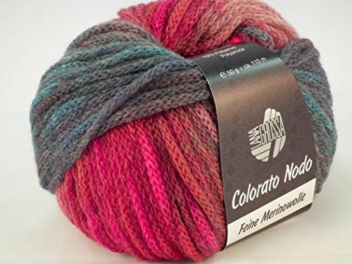 Lana Grossa Wolle COLORATO NODO - Freie Farbwahl - 50 g (102)