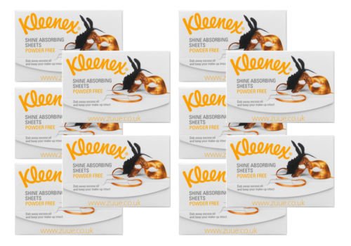 Kleenex® Shine Absorbing Sheets 50 Per Pack - Single or Multi Pack (10 Pack)