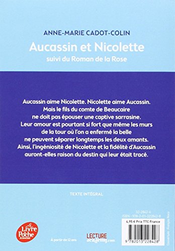 Livres Couvertures de Aucassin et Nicolette suivi du Roman de la rose
