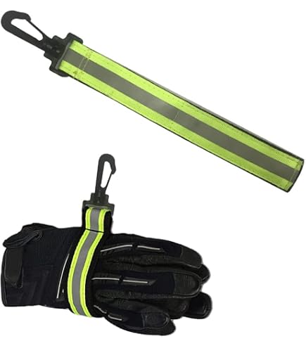 Paire De Gants Pompier Rostaing RESCUEFLUOBC - Gants Désincarcération Anti-Coupure Et Anti-Choc