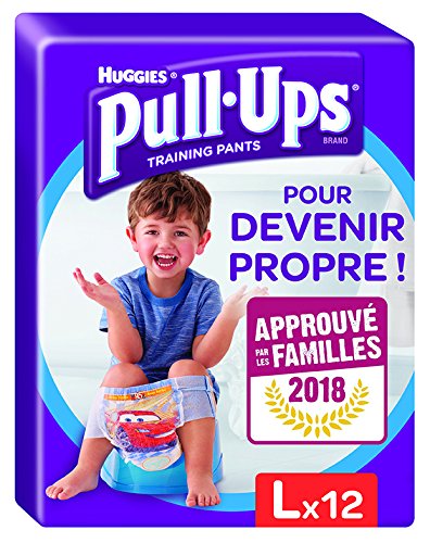 Preisvergleich Produktbild Huggies Pull Ups Töpfchen Training Large Hosen für Jungen, 12 Hose