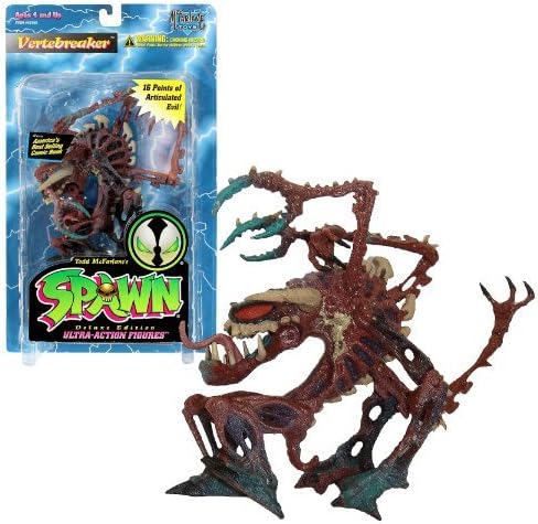 Todd McFarlane's Toy Year 1995 Spawn Series Deluxe Edition 7 Inch Tall Action Figure - VERTEBREAKER with 16 Points of Articulated Evil by McFarlane Toy