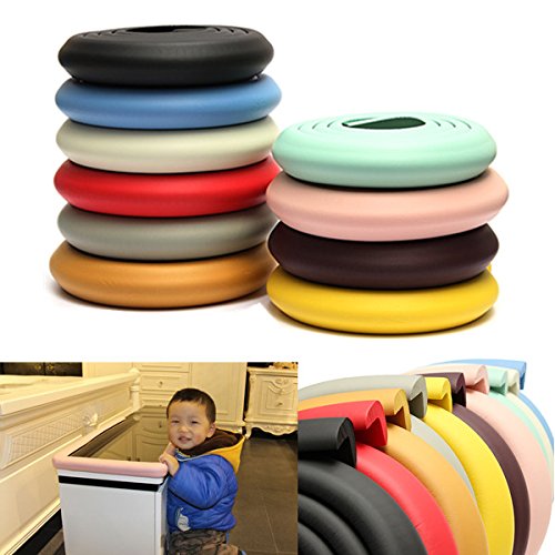 FamilyMall(TM) 2 Meters Baby Table Desk Edge Guard Protector for Corners various Colours Select by FamilyMall Co., LTD