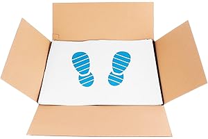 ‎TECPO TECPO 500x Einweg Fußmatten 500x380 mm Fußraummatten Fußraumschoner Teppichschoner