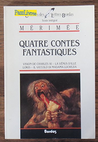 couverture de : Quatre contes fantastiques