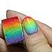 NUOLUX 12pcs Gradient Nails Soft Sponges for Color Fade Manicure (White)