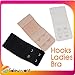 Tinxs Bra Strap Extenders x6 - 2 HOOK - (2xBlack, 2xWhite, 2xNude). Don't Throw Away That Tight BRA!
