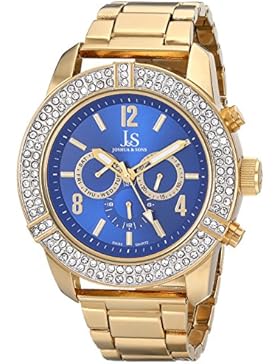 Joshua & Sons Herren-Armbanduhr Analog Quarz JS81BU