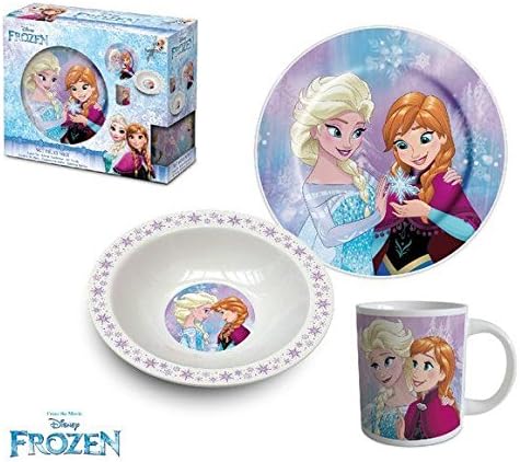 Breakfast Set 3 Pieces Frozen Ceramica