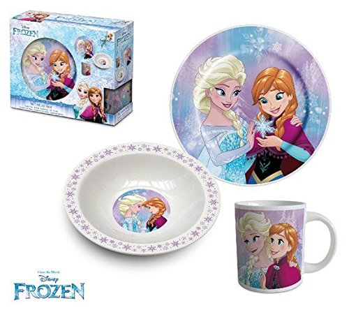 Breakfast Set 3 Pieces Frozen Ceramica