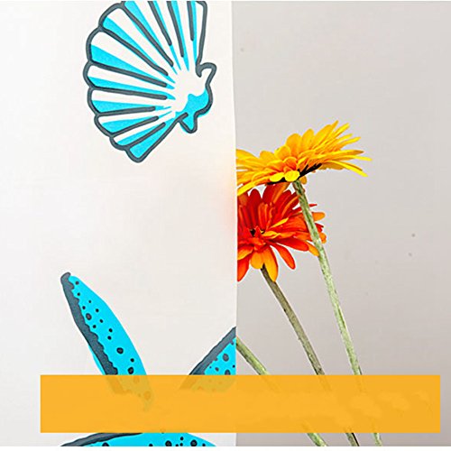 Duschvorhang Anti-Schimmel,Wasserabweisender Stoff PEVA wasserdicht ,waschbar Antibakteriell Badvorhang Wasserabweisender Stoff-Duschvorhang Duschvorhang mit 12 Duschvorhangringe für Badezimmer shower curtains Waterproof 180 x 200 cm - 7