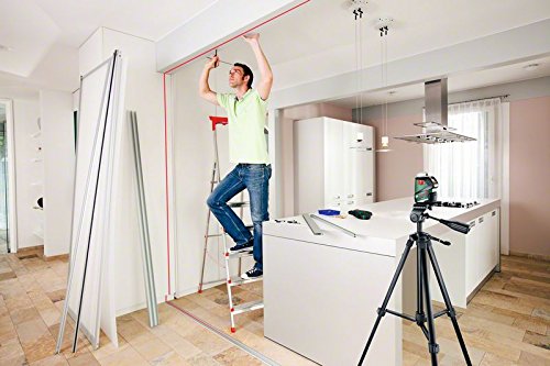 Bosch DIY Linienlaser PLL 360 Set, 4x Batterien AA, Stativhalterung, Schutztasche (Arbeitsbereich 20 m, Messgenauigkeit ± 0,4 mm/m) - 5