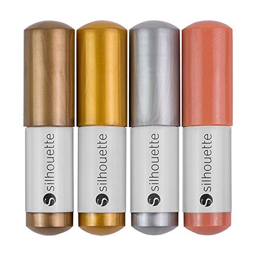 SilhouetteSketch Pens 4/Pkg-Metallic by Silhouette America